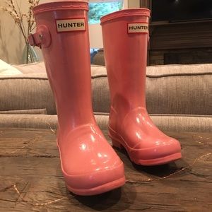 Hunter rain boots kids